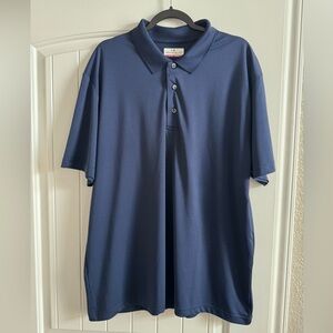 Grand Slam Air Flow Men's Polo Shirt in Navy. Size XL.